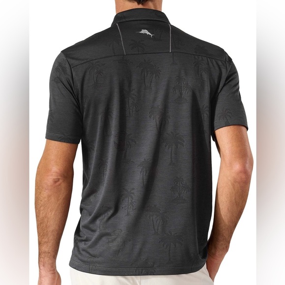 Tommy Bahama Palm Coast Palmera IslandZone® Recycled Poly Polo Men’s Small - Picture 3 of 10